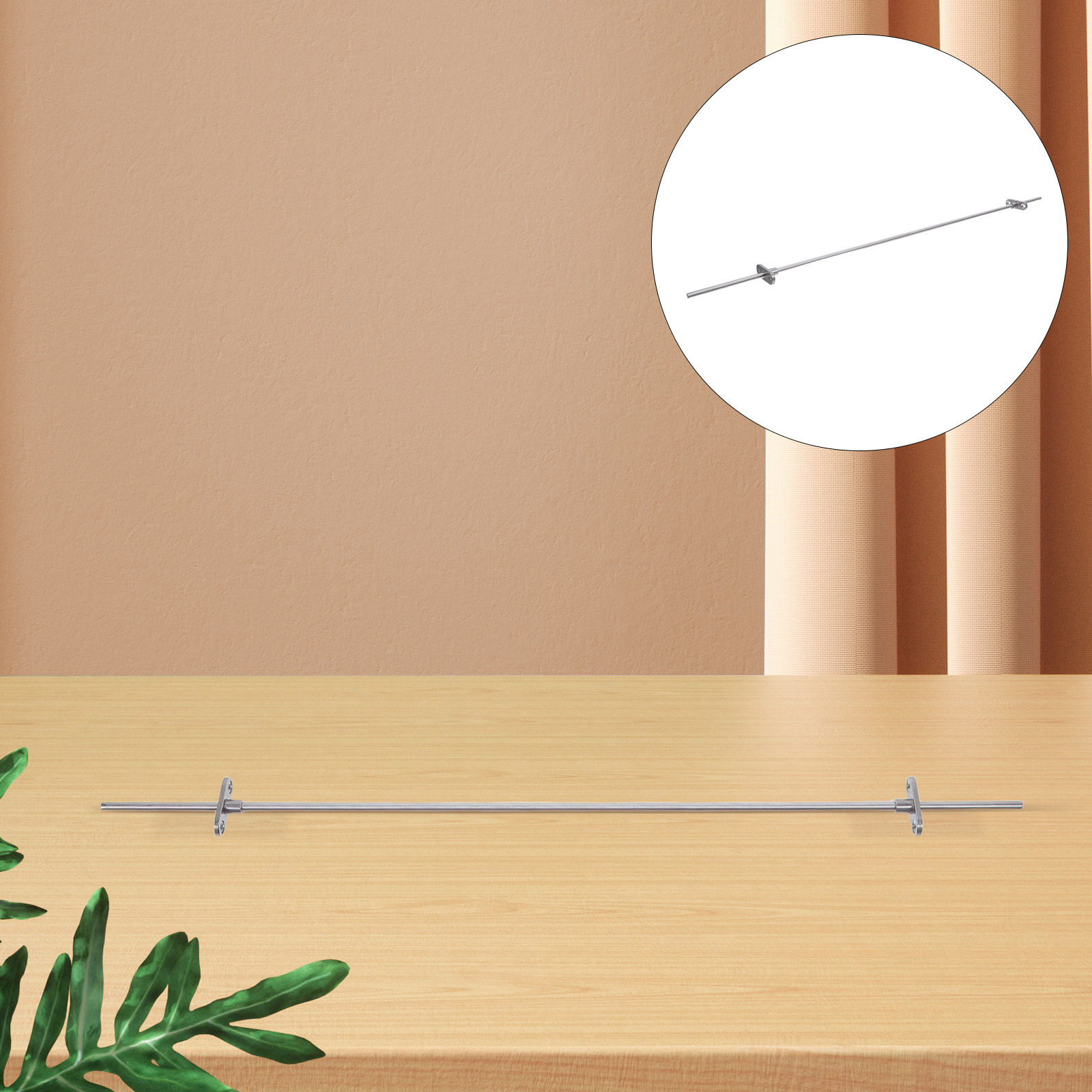 File Cabinet - 吊り下げ式キャビネット用ロッドブラケット、引き出し用ファイルハンガー、デスク用レール、交換用フォルダーバー、収納バー、ワードローブ用