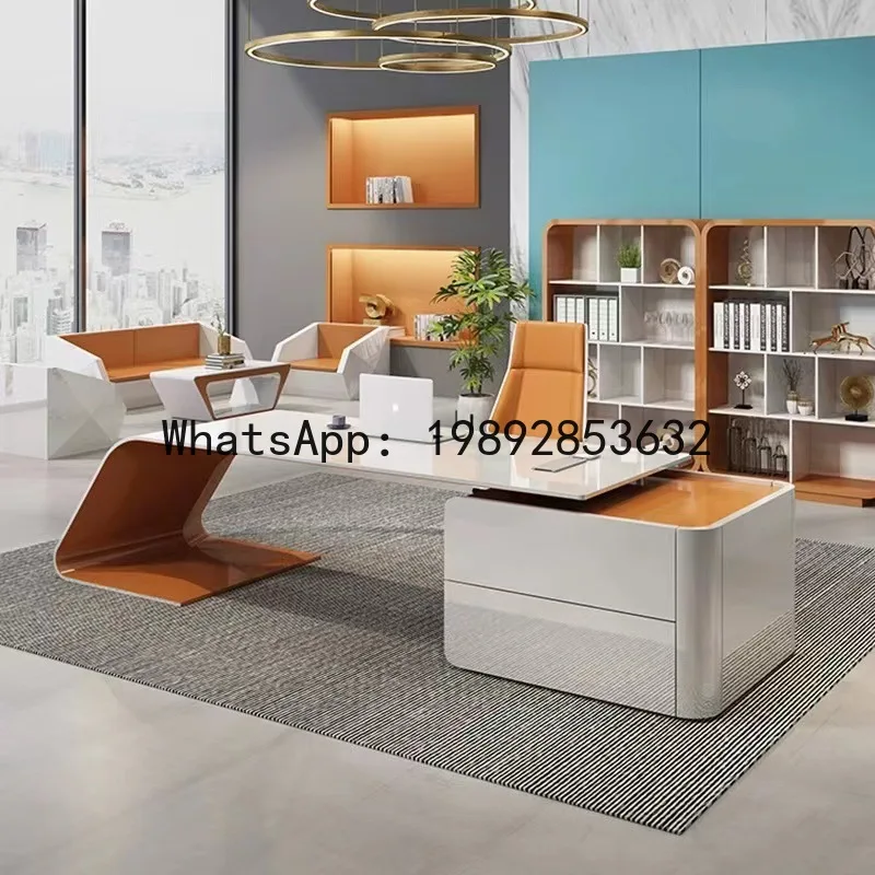 Office Chair - H5.15 エグゼクティブ - スタイリッシュなマネージャーズデスク - 女性CEO向けオフィスデスク