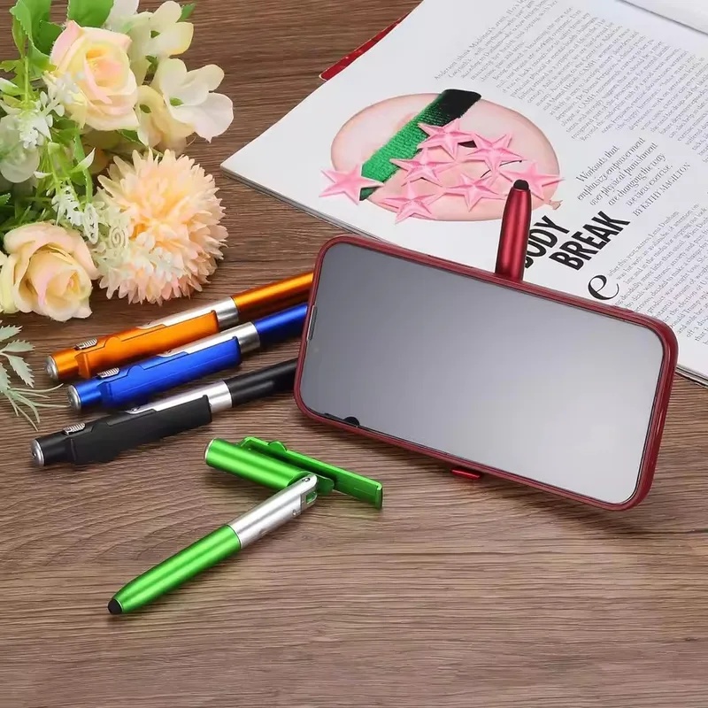 4 in 1 多機能ボールペン LEDライト付き 折りたたみ - Desk Organizer のレビューと価格