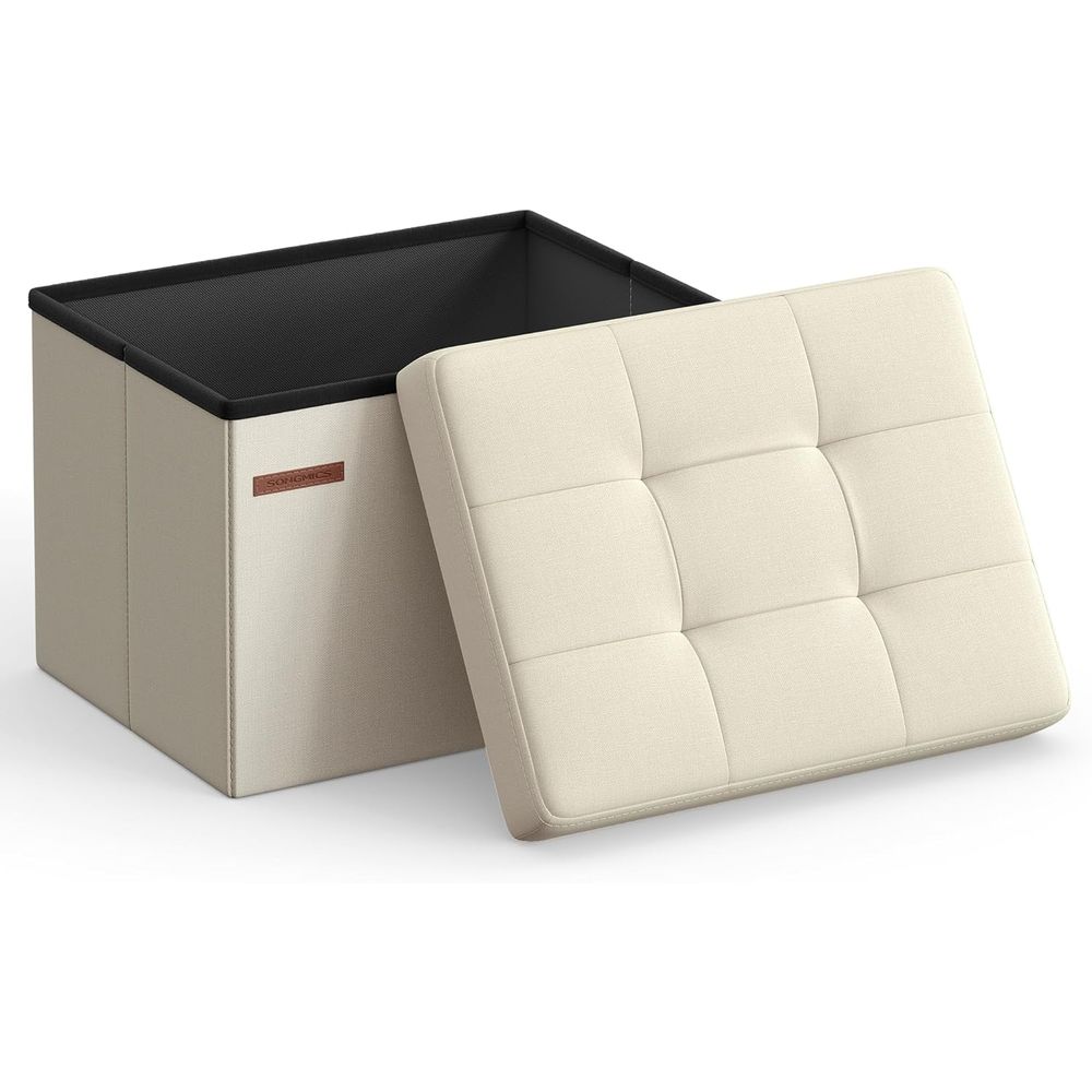 コンパクト収納オットマン、フットレストスツール、12.2 x - Office Stool のレビューと価格