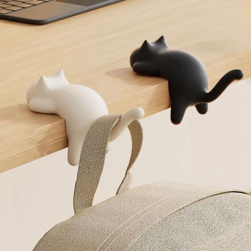 かわいい携帯用猫バッグフックハンガーテーブルフックハンドバッ - Office Furniture Brands のレビューと価格