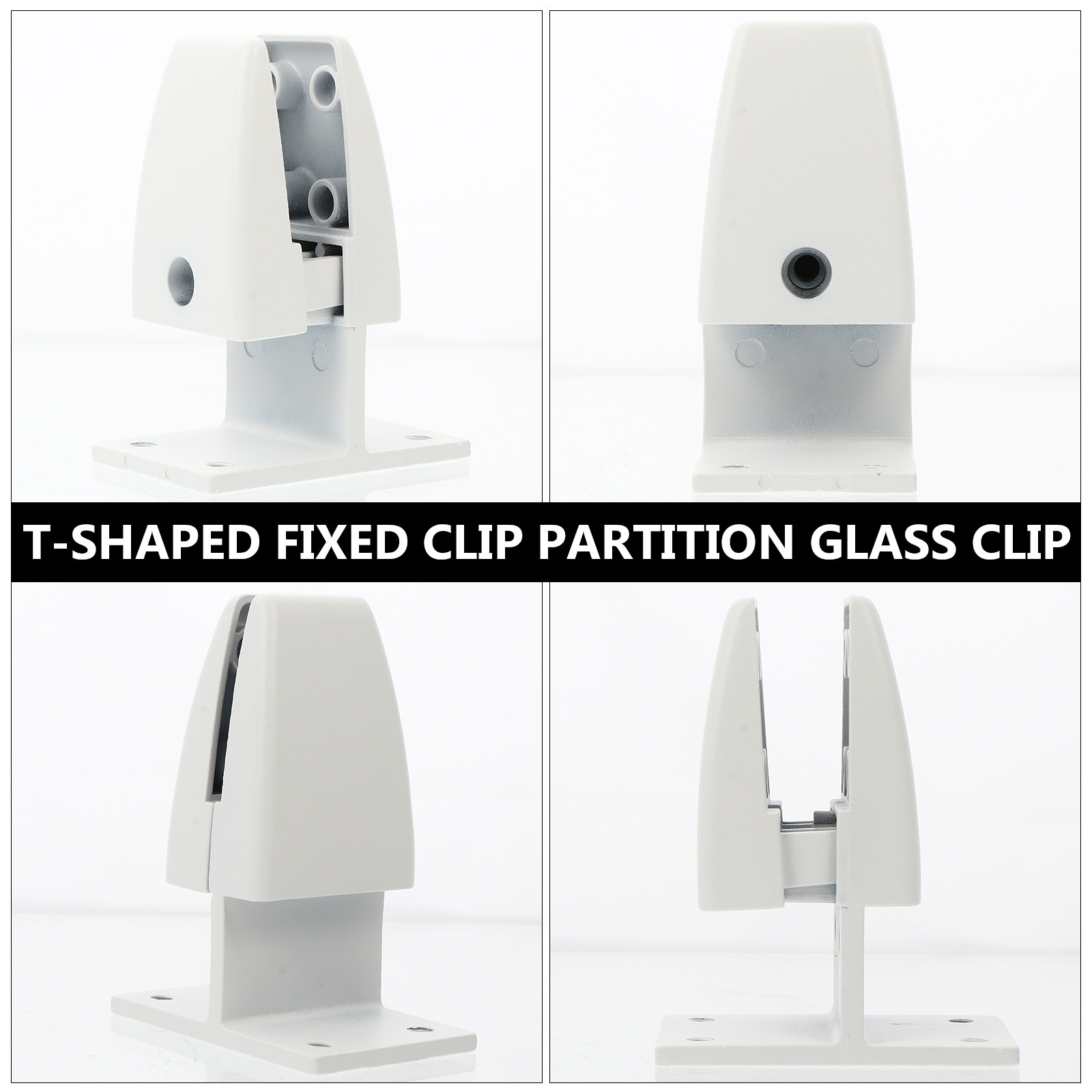 2個入り、オフィス用デスク仕切りクリップ、ガラス製パーティシ - Partition Screen Divider のレビューと価格