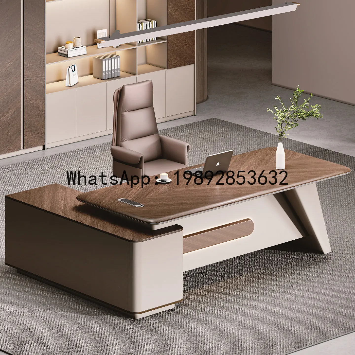 H5.15 ボスオフィスデスクセット - 完全なオフィスデス - Office Chair のレビューと価格