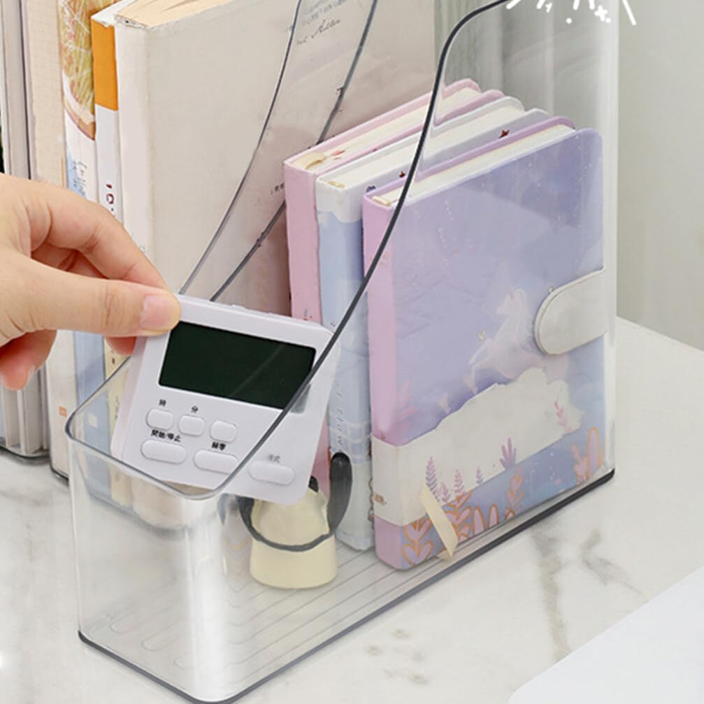 アクリルA4ドキュメント用収納ボックス、プラスチック紙ファイ - File Cabinet のレビューと価格