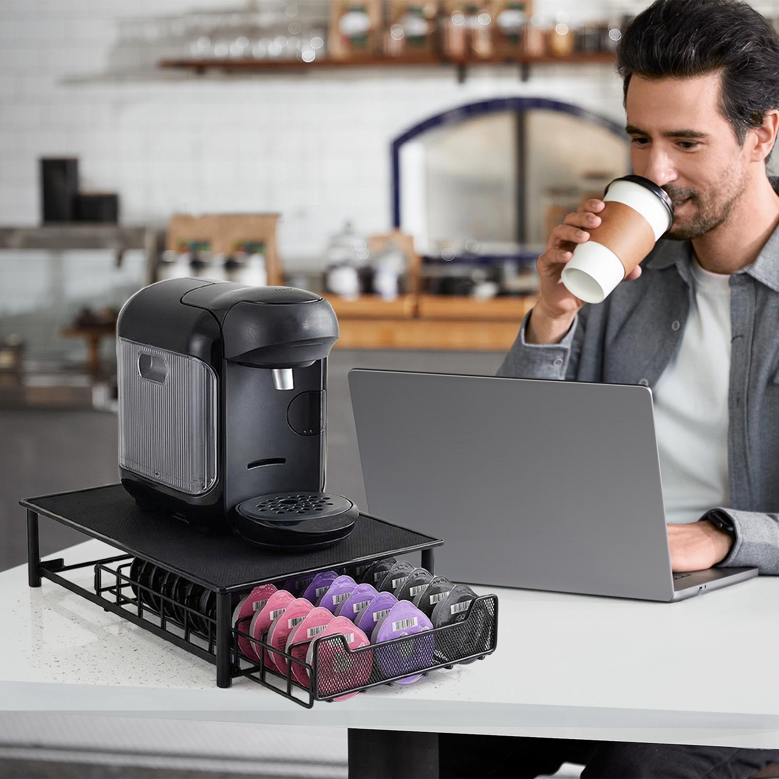 コーヒーポッドオーガナイザー 高耐久クイックアクセススタンド - Monitor Stand のレビューと価格