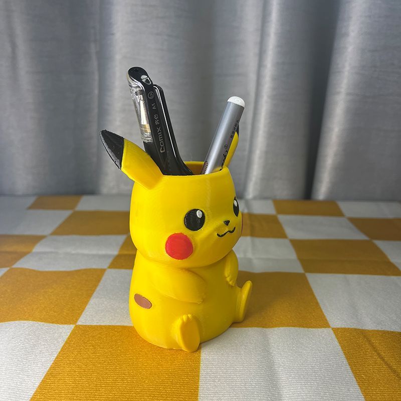 ポケモンの鉛筆立て型収納、かわいい漫画風デスクトップオーナメ - Desk Organizer のレビューと価格