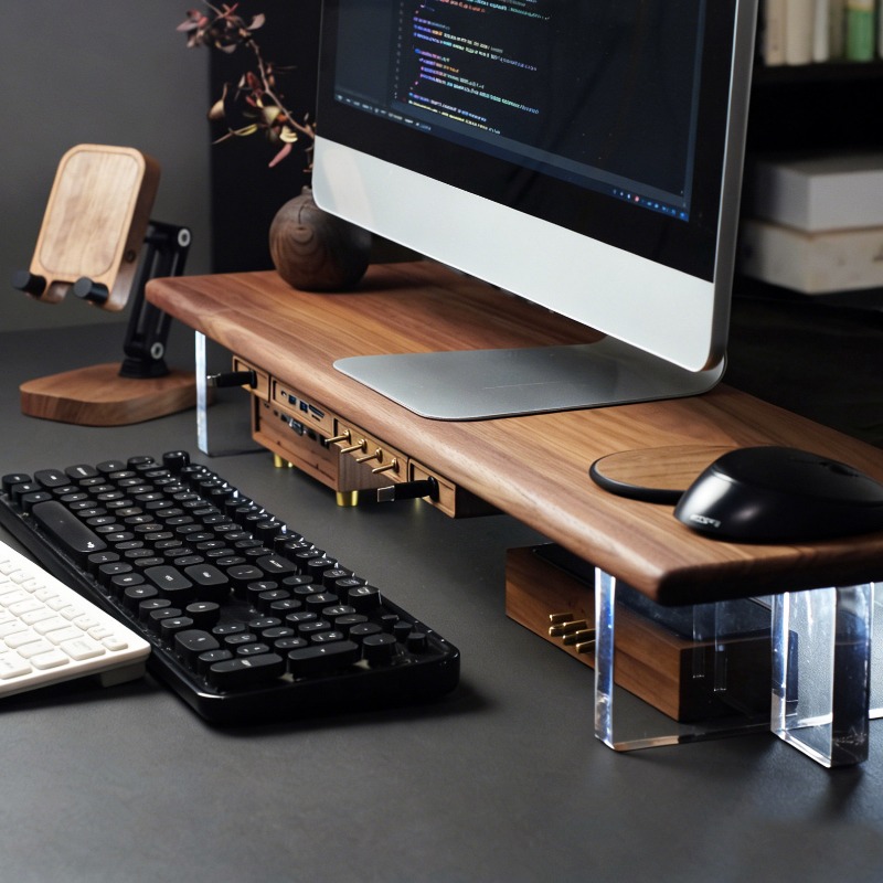 4 ウェイ独立制御 USB 電源モジュール ブラックウォール - Monitor Stand のレビューと価格
