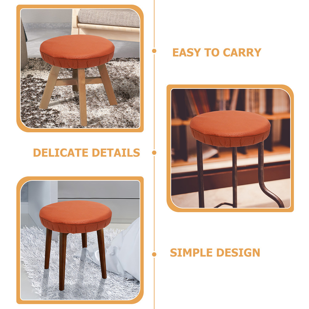 伸縮性のある円形のスツールカバー。布製で、バーチェアやオフィ - Office Stool のレビューと価格