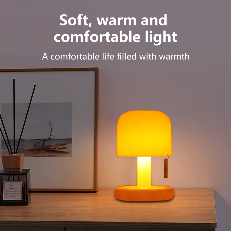 サンセットランプ ミニタッチナイトライト USB-C充電式  - Desk Lamp のレビューと価格